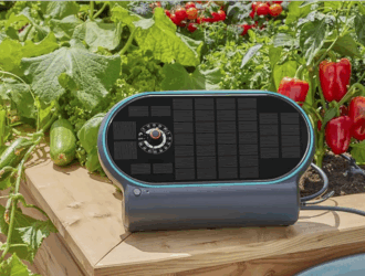 Gardena AquaBloom solarbetriebenes Bewässerungssystem für bis zu 20 Pflanzen