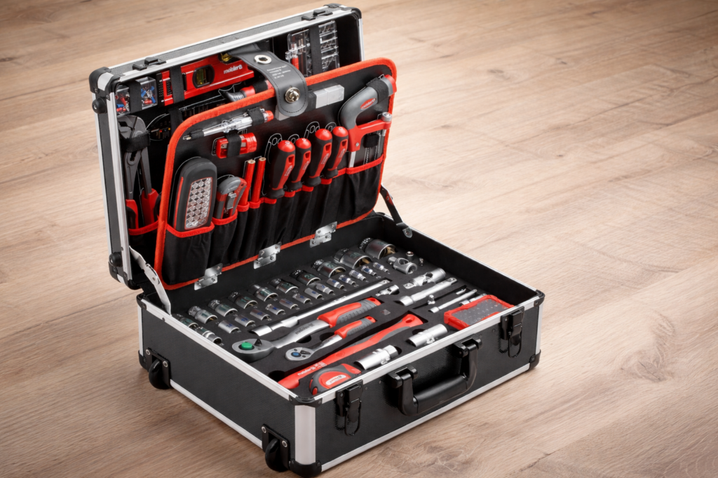 Meister Werkzeugtrolley 156-teilig Test – Lohnt sich der Werkzeugkoffer?