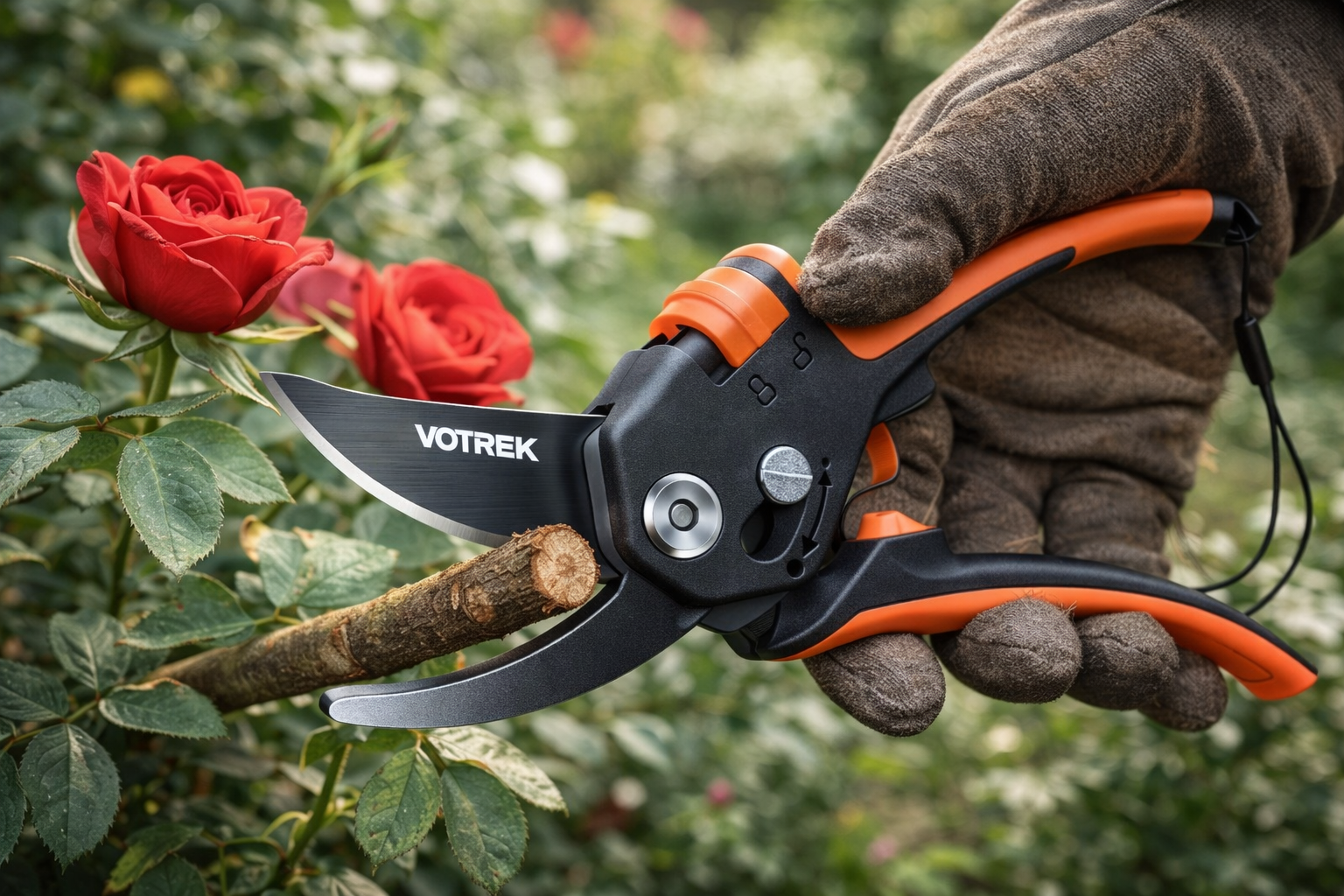 VOTREK Bypass-Gartenschere im Test – Profi-Schere mit stufenloser Grifföffnung?