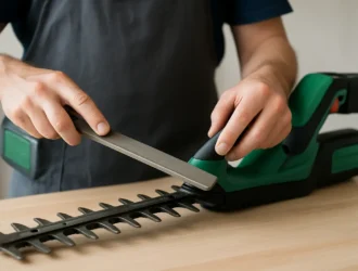 Akku-Heckenschere schärfen: so klappt’s sauber