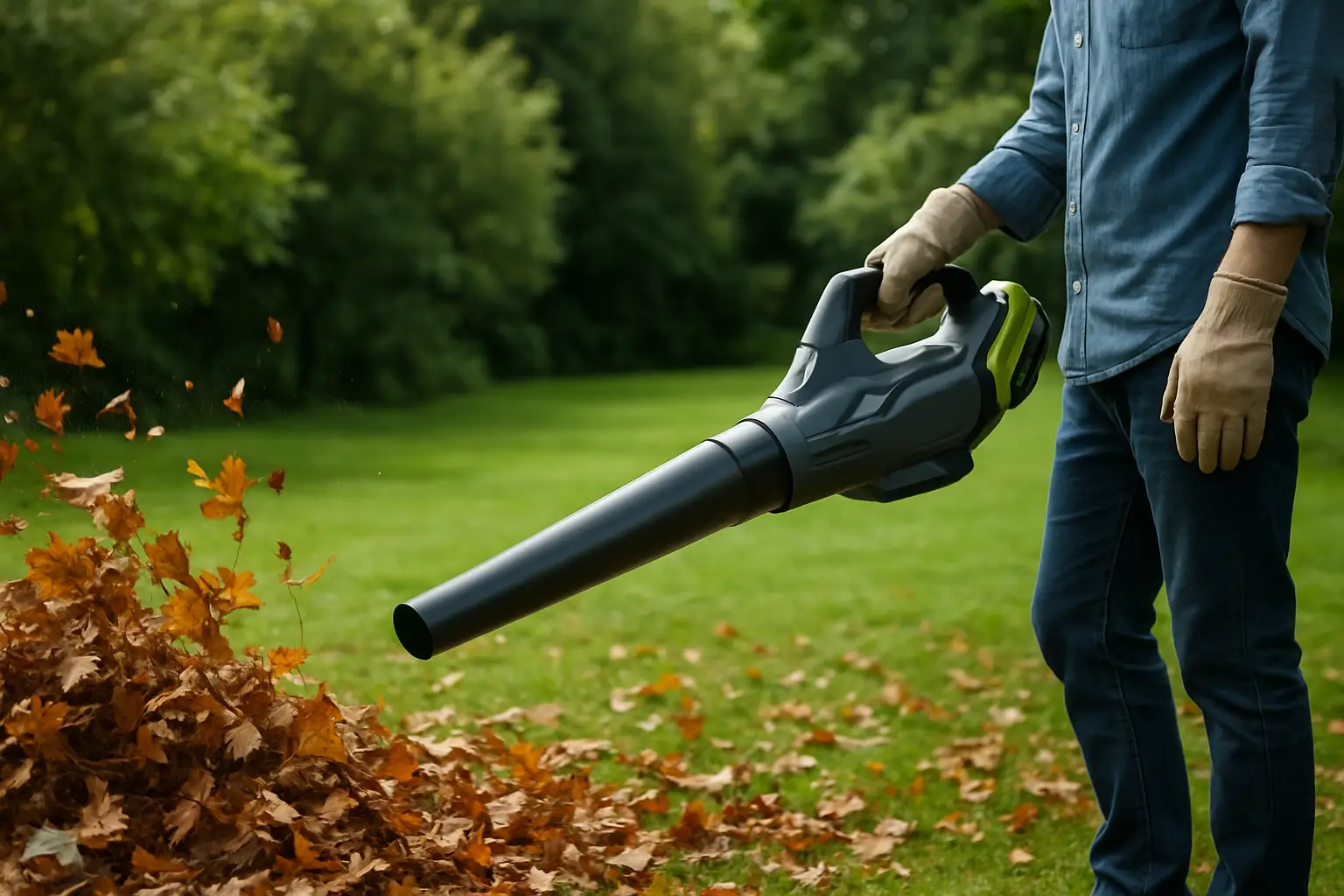Akku-Laubbläser für große Gärten: So wählst du
