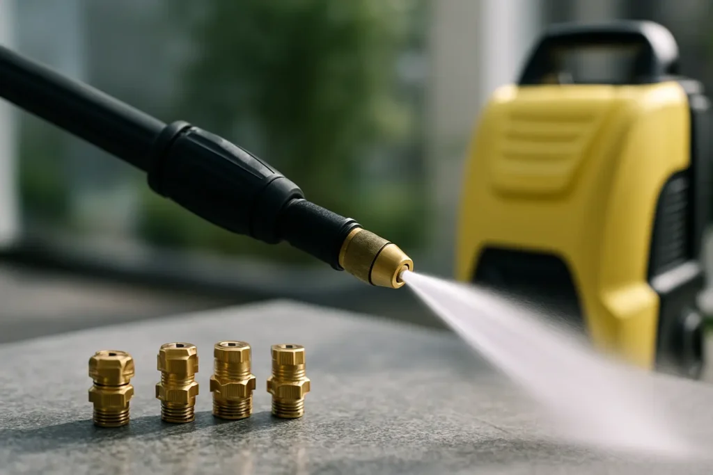 Hochdruckreiniger-Düsen: So holst du Leistung raus