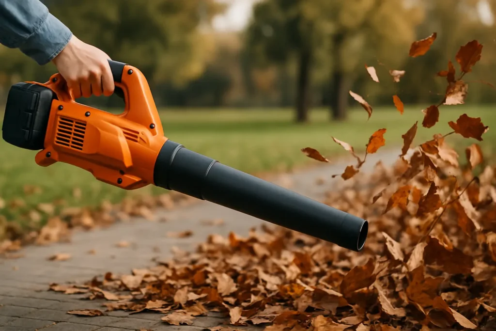 Laubbläser: Luftgeschwindigkeit oder Volumen?