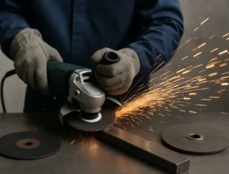 Metall schneiden: Welche Scheibe am Winkelschleifer?