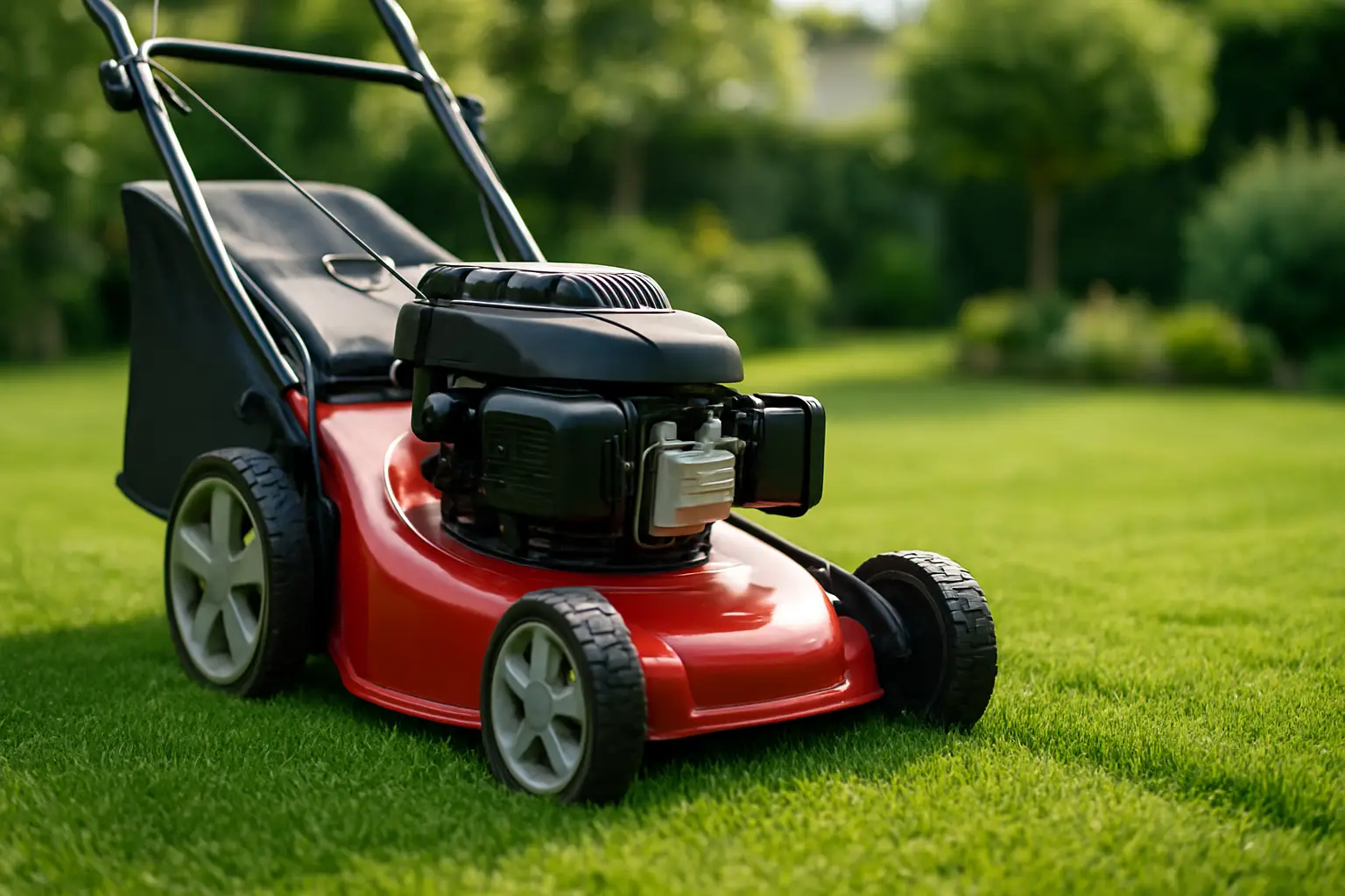 Rasenmäher-Schnittbreite: Welche Fläche passt?