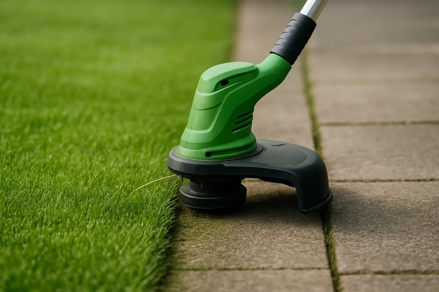 Rasentrimmer für saubere Rasenkanten wählen