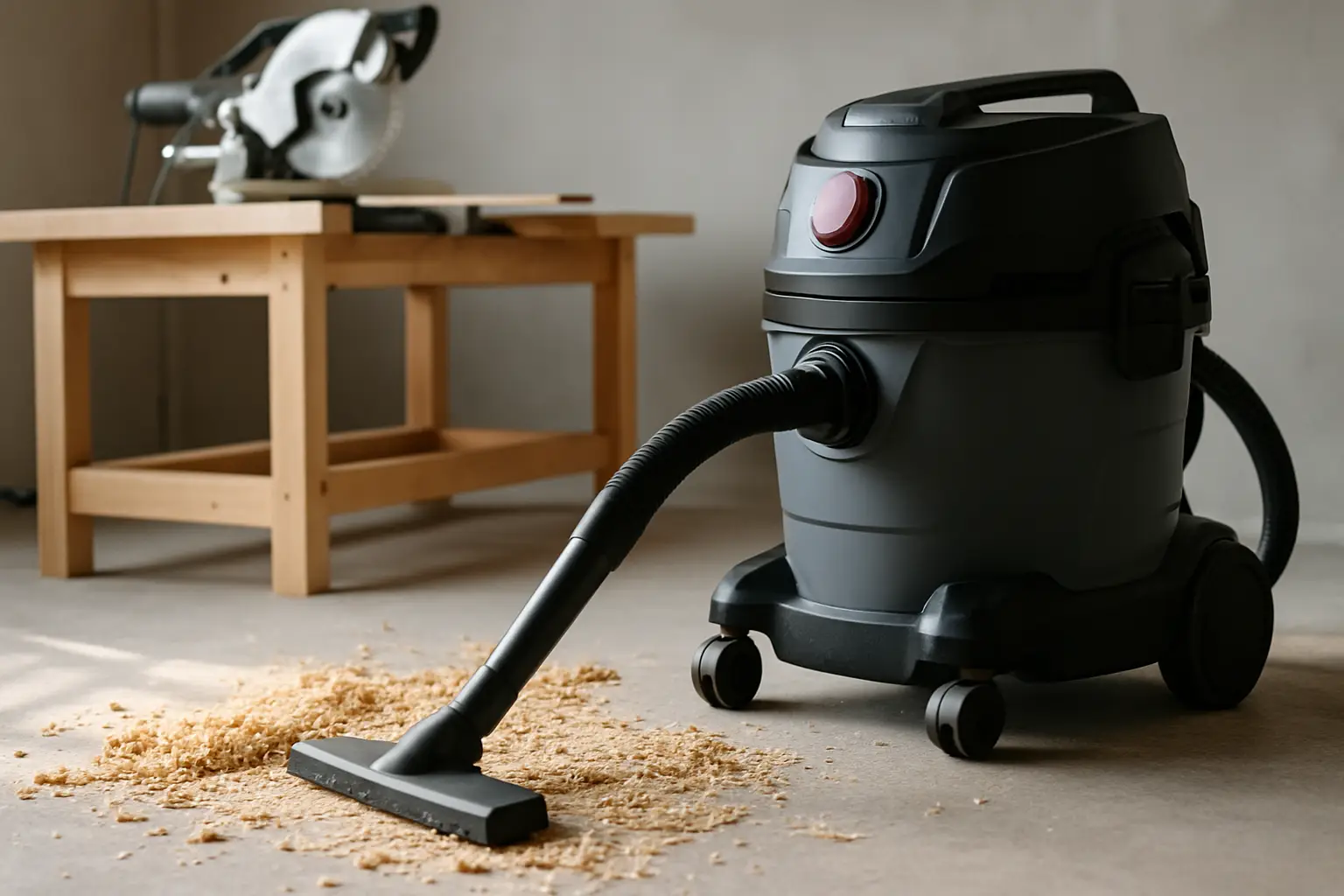 Werkstattsauger: Welche Leistung für Späne?