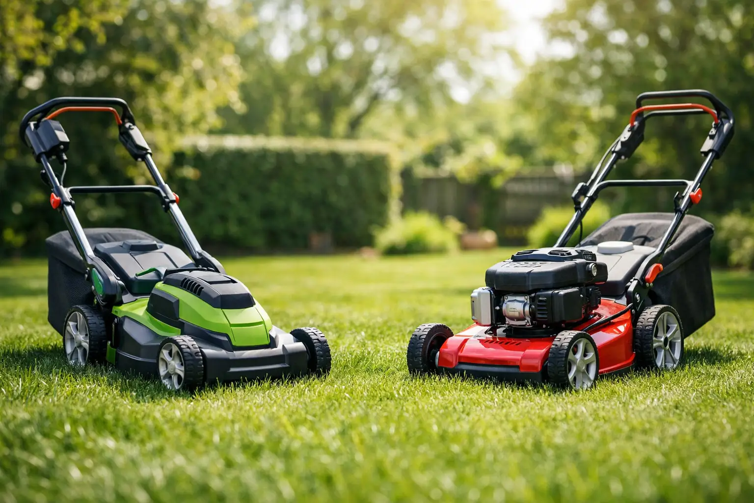 Akku Rasenmäher vs Benzinmäher im Vergleich