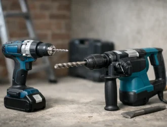 Schlagbohrmaschine oder Bohrhammer?