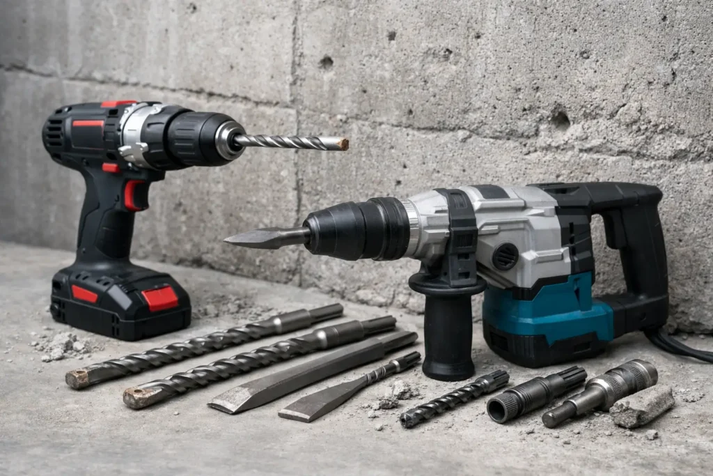 Welcher Bohrer für Betonwand passt?